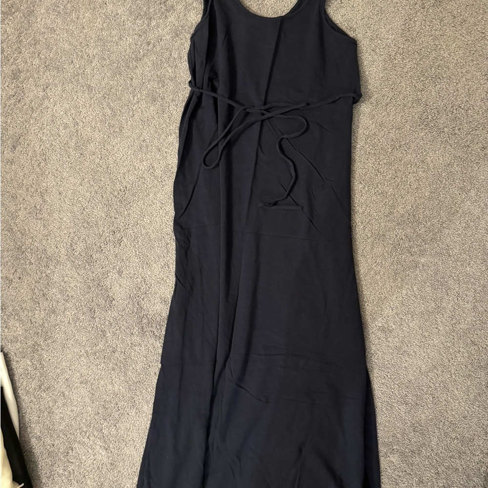 Maternity Navy Sleeveless H&M Dress